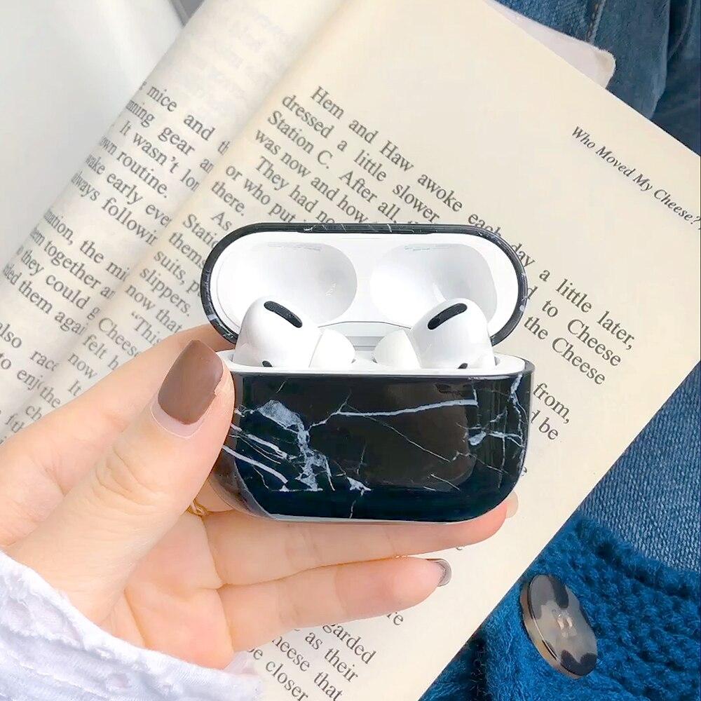 Marble Plastic | TPU AirPods Pro Case Shock Proof Cover