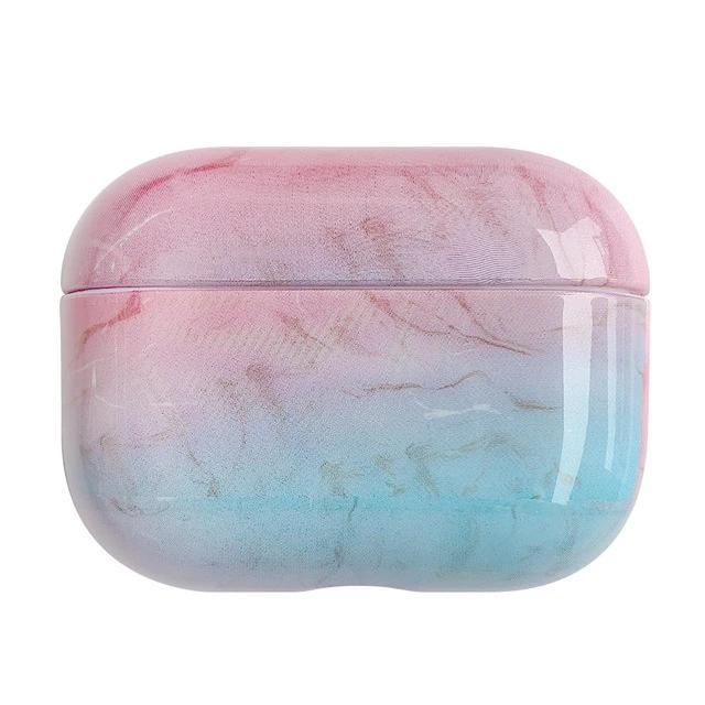 Marble Plastic | TPU AirPods Pro Case Shock Proof Cover