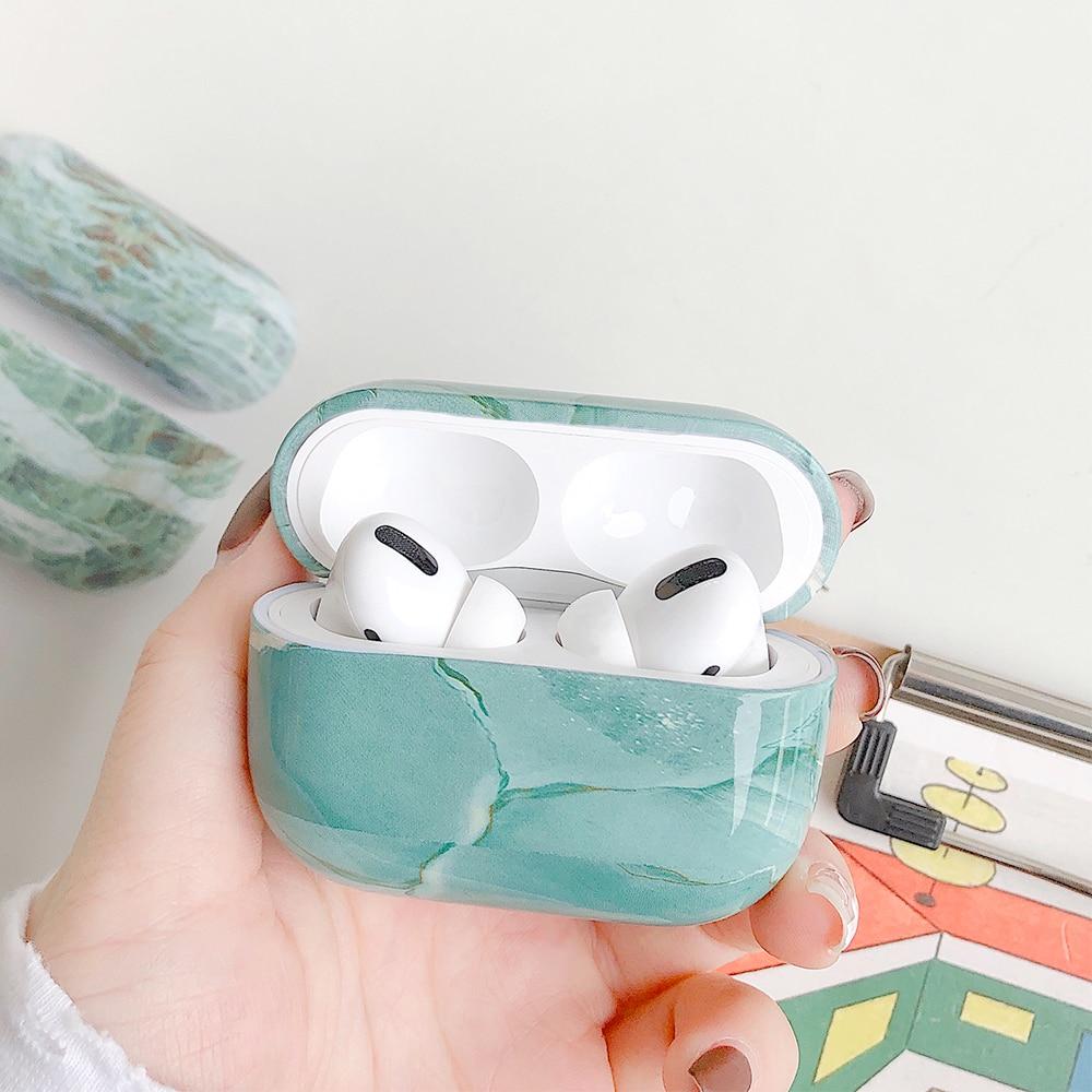 Marble Plastic | TPU AirPods Pro Case Shock Proof Cover