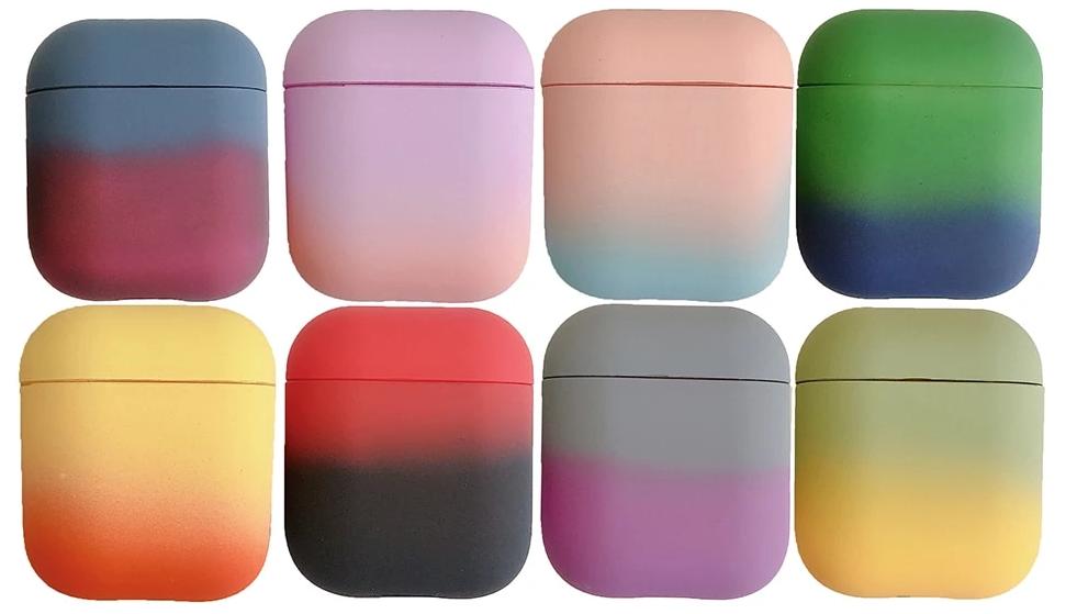 Silicone Fade AirPods Case Shock Proof Cover