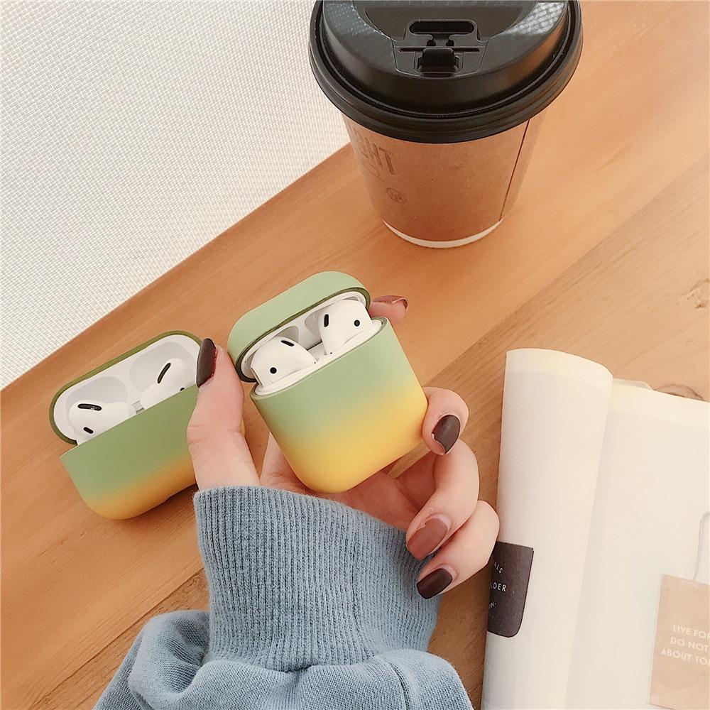 Silicone Fade AirPods Case Shock Proof Cover