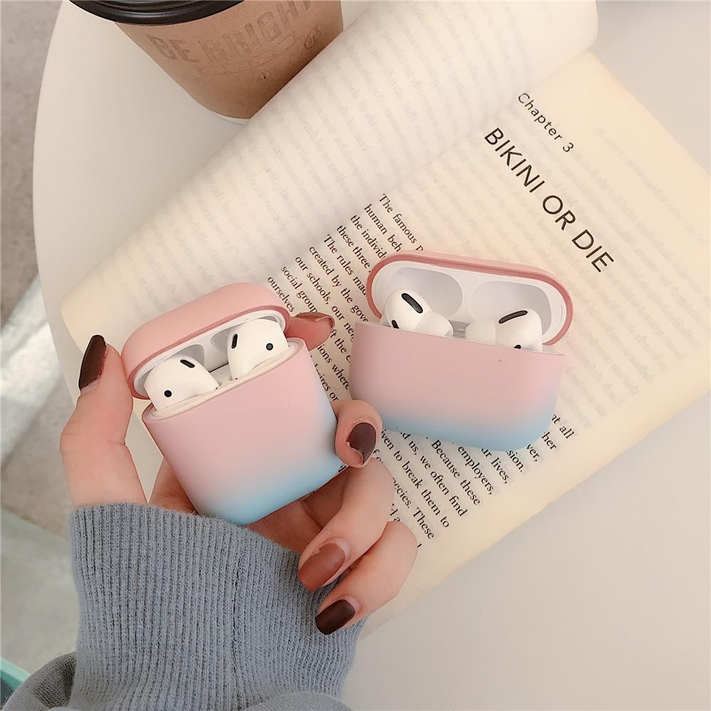 Silicone Fade AirPods Case Shock Proof Cover