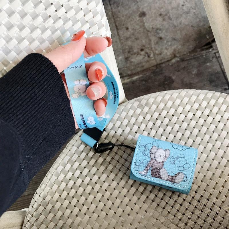 KAWS 'Resting' Vegan Leather | Silicone AirPods Pro Holster Case