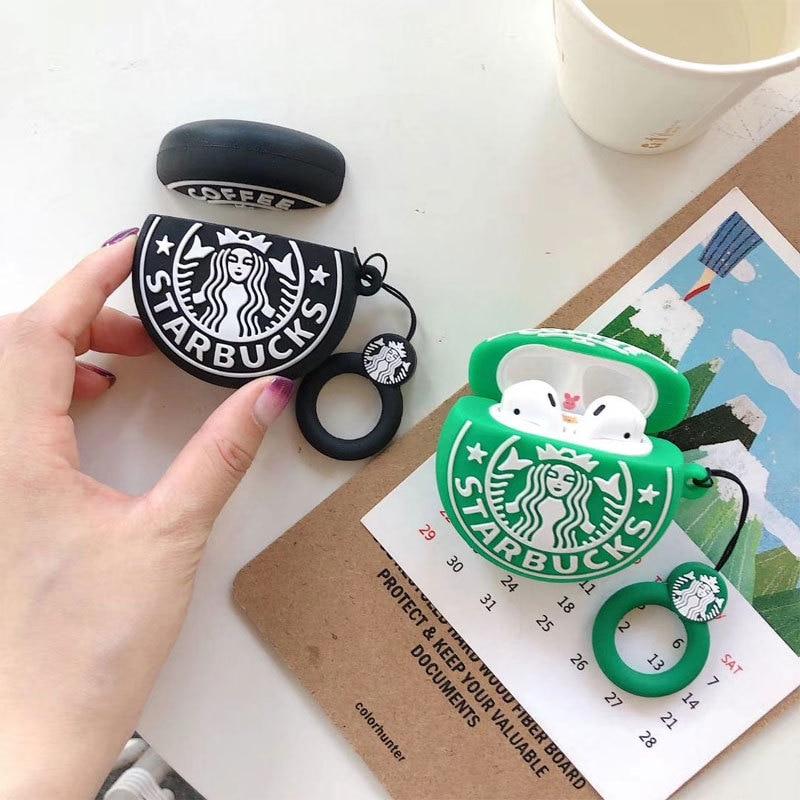 Starbucks Logo 'Round' Premium AirPods Case Shock Proof Cover