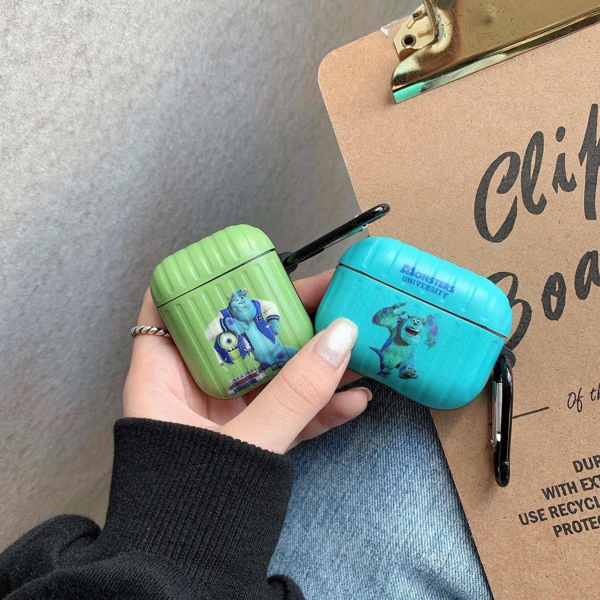 Monsters Inc. 'Monsters U' AirPods Case Shock Proof Cover