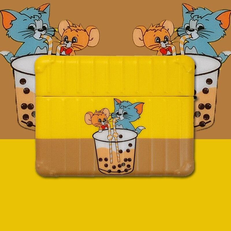 Tom and Jerry 'Buddy Bubble Tea | Modular' AirPods Pro Case Shock Proof Cover