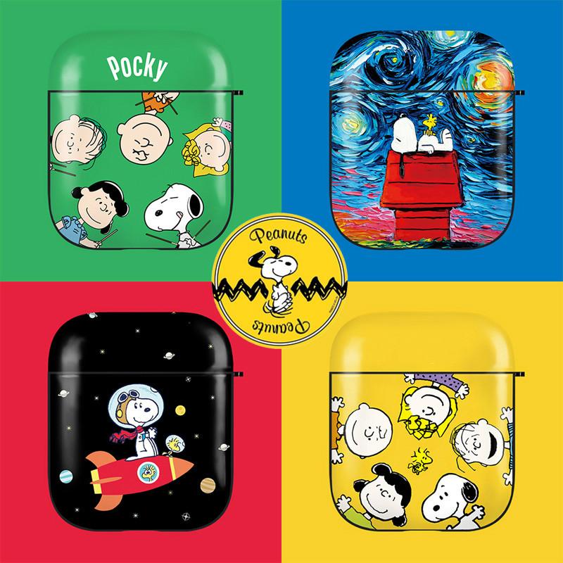 Charlie Brown 'The Gang in Yellow' AirPods Case Shock Proof Cover