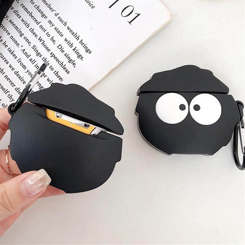 Totoro 'Susuwatari' Premium AirPods Case Shock Proof Cover