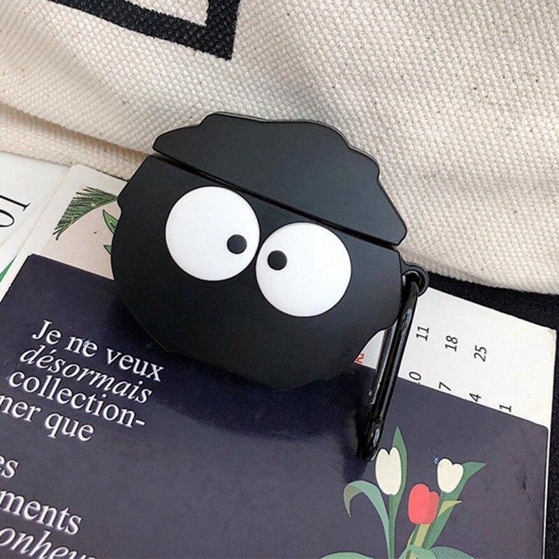 Totoro 'Susuwatari' Premium AirPods Case Shock Proof Cover