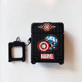 Captain America 'Suitcase' Premium AirPods Case Shock Proof Cover