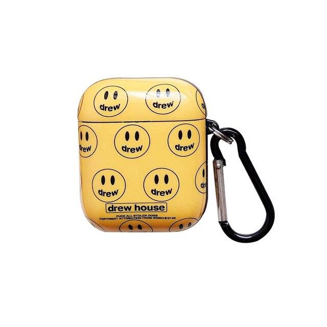 Drew 'Smiley Face' AirPods Case Shock Proof Cover