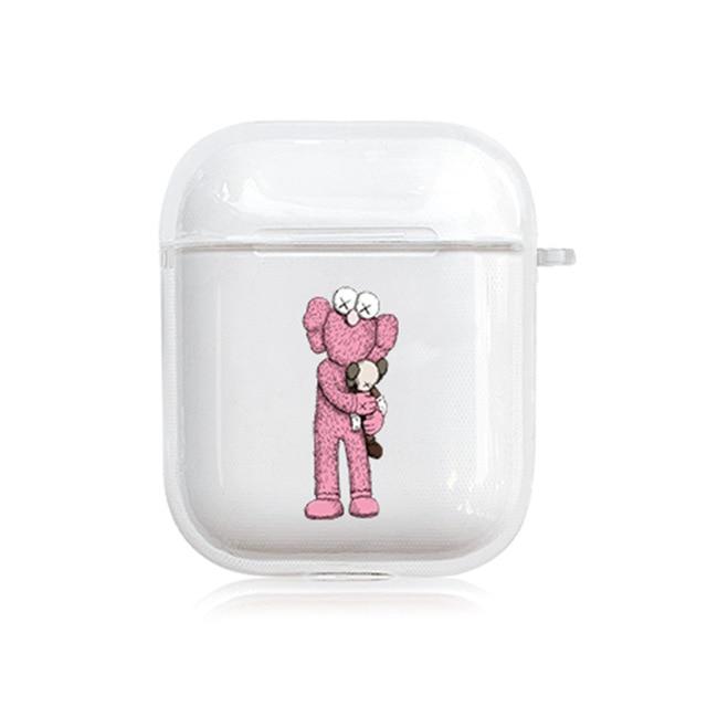 KAWS Clear Acrylic AirPods Case Shock Proof Cover