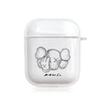 KAWS Clear Acrylic AirPods Case Shock Proof Cover