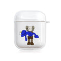 KAWS Clear Acrylic AirPods Case Shock Proof Cover