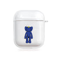 KAWS Clear Acrylic AirPods Case Shock Proof Cover