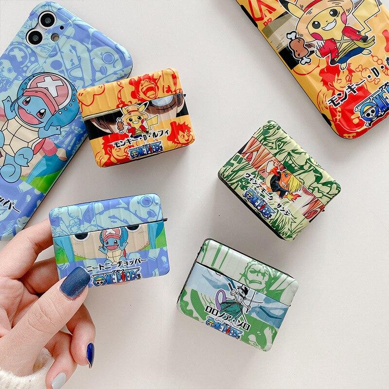 Pokemon | One Piece 'Japanese | Modular | Crossover' AirPods Pro Case Shock Proof Cover