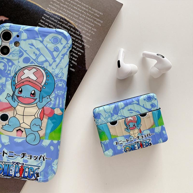 Pokemon | One Piece 'Japanese | Modular | Crossover' AirPods Pro Case Shock Proof Cover
