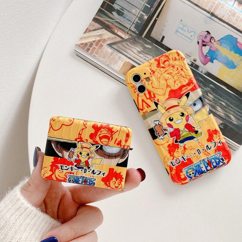 Pokemon | One Piece 'Japanese | Modular | Crossover' AirPods Pro Case Shock Proof Cover