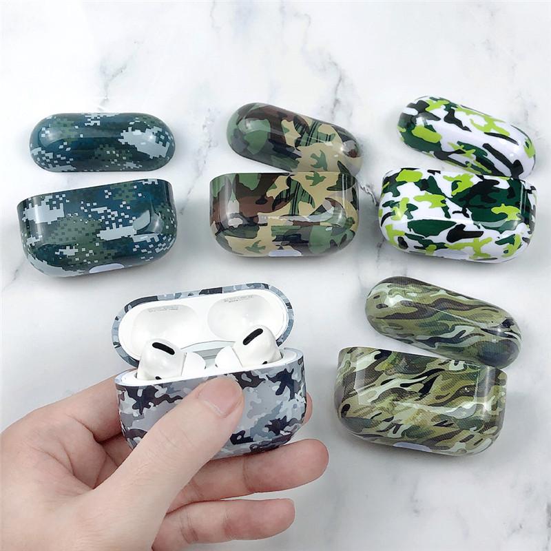 Camouflage 'TPU | Plastic' AirPods Pro Case Shock Proof Cover