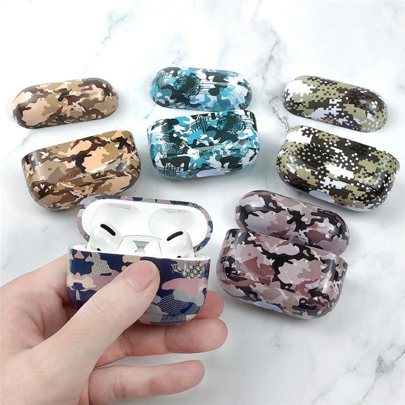 Camouflage 'TPU | Plastic' AirPods Pro Case Shock Proof Cover