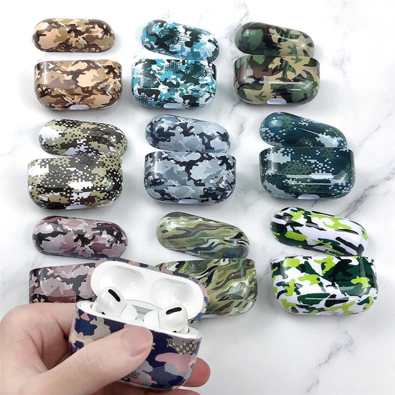 Camouflage 'TPU | Plastic' AirPods Pro Case Shock Proof Cover