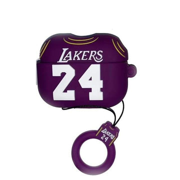 Basketball Lakers No. 24 Jersey AirPods Pro Case Shock Proof Cover