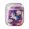 Glitter Liquid Quicksand Unicorn AirPods Case Shock Proof Cover