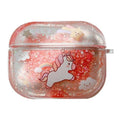 Glitter Liquid Quicksand Unicorn AirPods Pro Case Shock Proof Cover