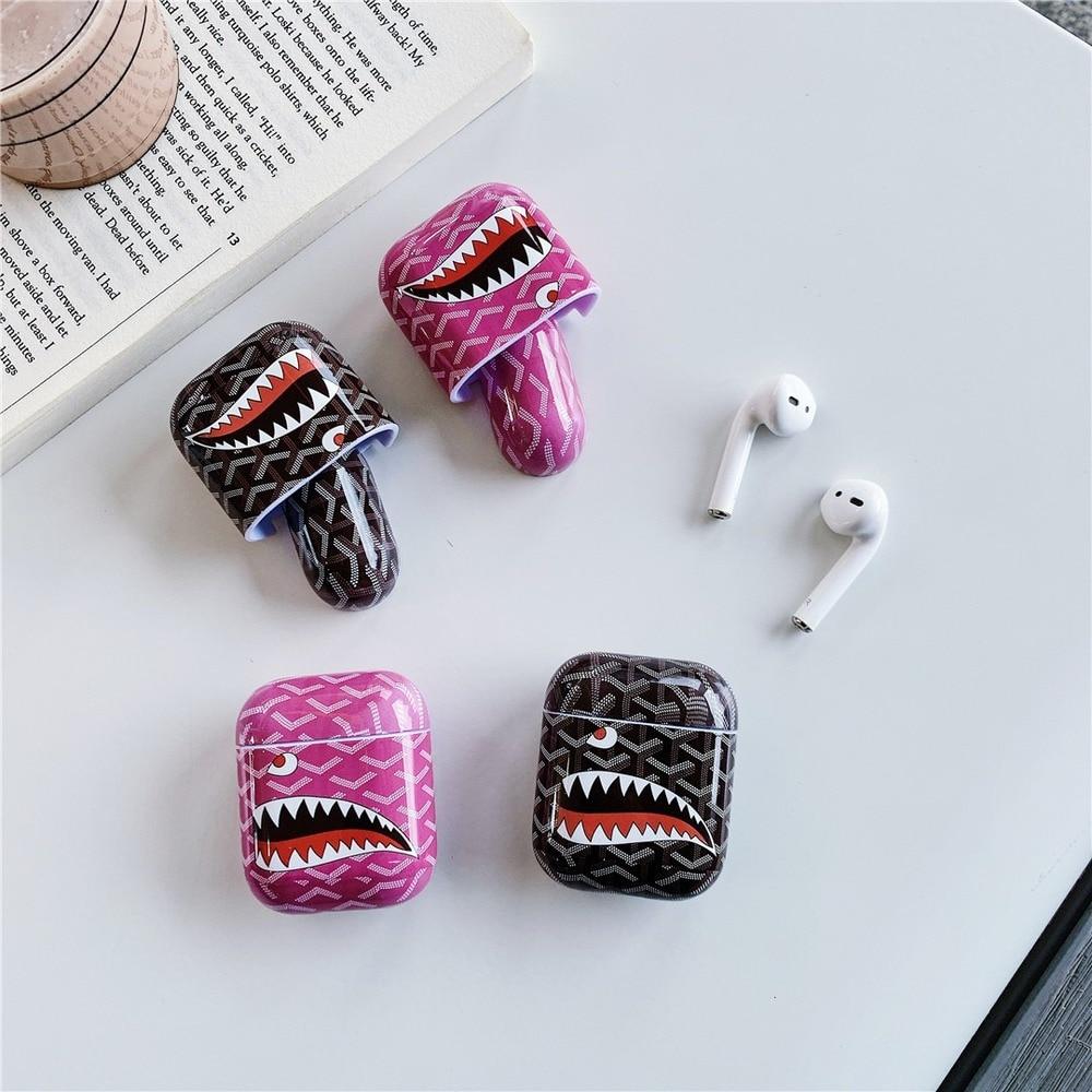 Bathing Ape 'Shark' AirPods Case Shock Proof Cover