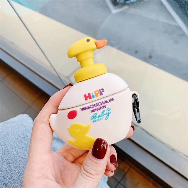 Duck Soft Soap Premium AirPods Case Shock Proof Cover