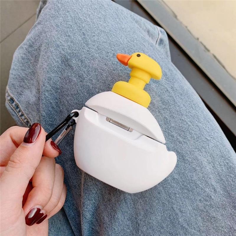 Duck Soft Soap Premium AirPods Case Shock Proof Cover