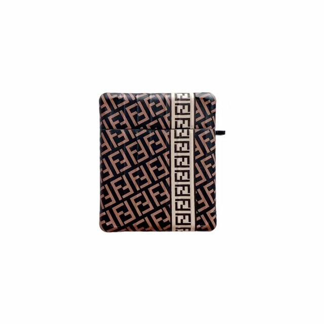 Brown Luxury Pattern 'Modular' AirPods Case Shock Proof Cover