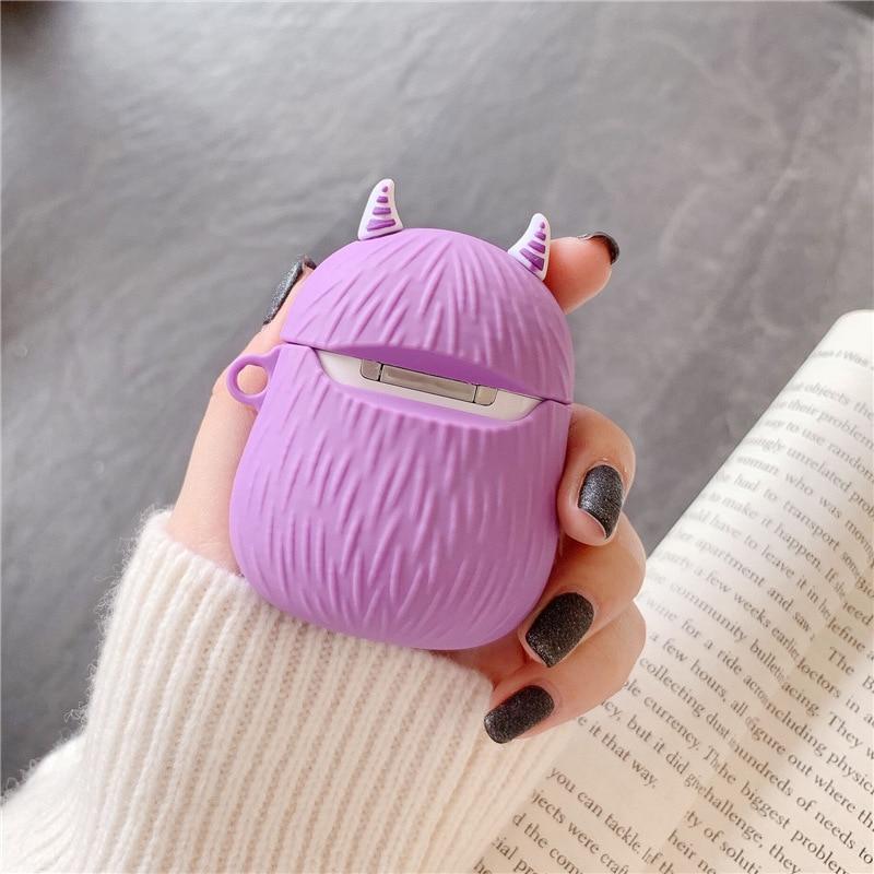 Cute Doodle Monster Premium AirPods Case Shock Proof Cover