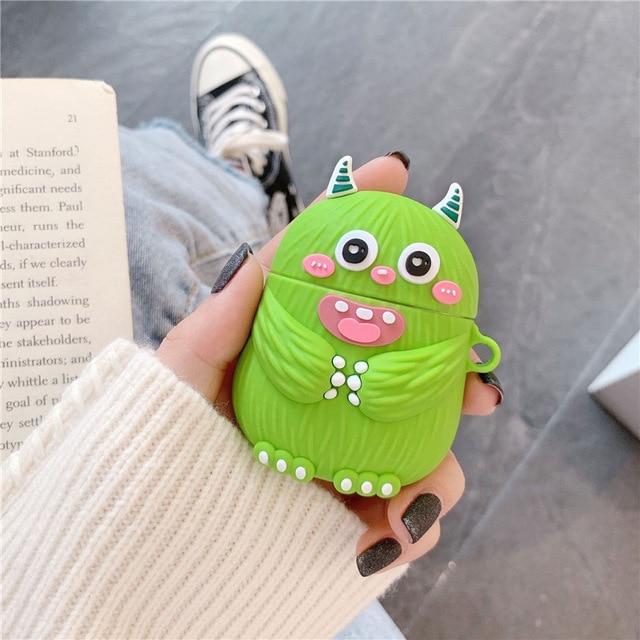 Cute Doodle Monster Premium AirPods Case Shock Proof Cover