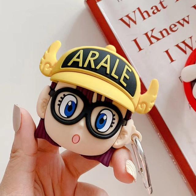 Arale Norimaki 'Yellow Hat' Premium AirPods Case Shock Proof Cover