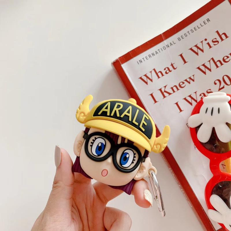 Arale Norimaki 'Yellow Hat' Premium AirPods Case Shock Proof Cover