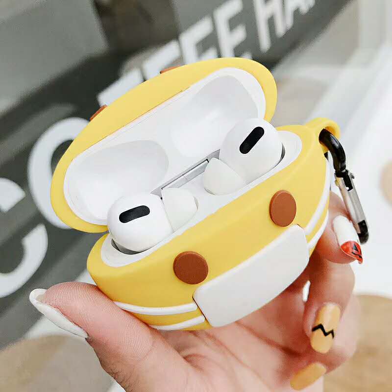 Cute Sick Facemask Emoji Premium AirPods Pro Case Shock Proof Cover