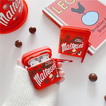 Maltesers Chocolate Premium AirPods Case Shock Proof Cover