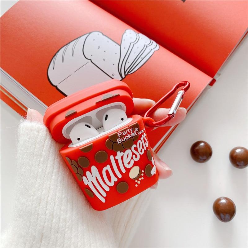 Maltesers Chocolate Premium AirPods Case Shock Proof Cover