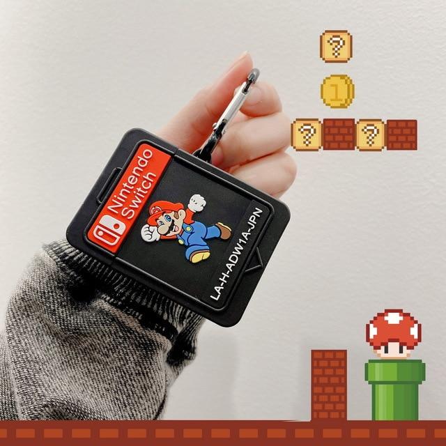 Nintendo Switch Cartridge Premium AirPods Case Shock Proof Cover