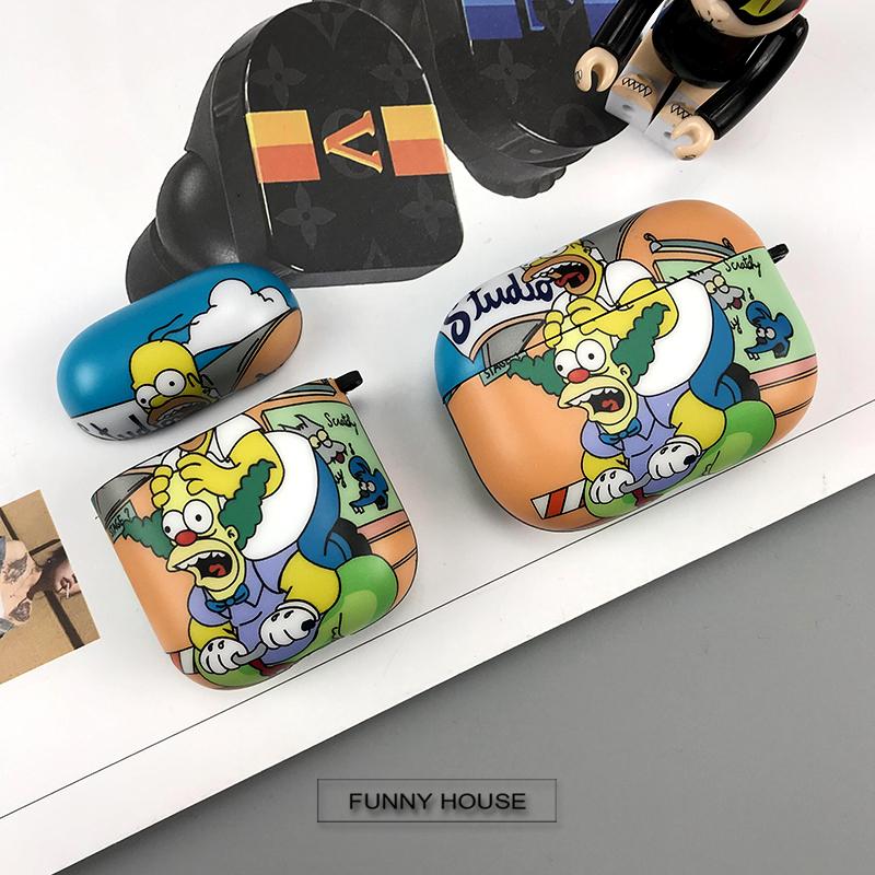 The Simpsons 'Krusty the Clown' AirPods Case Shock Proof Cover