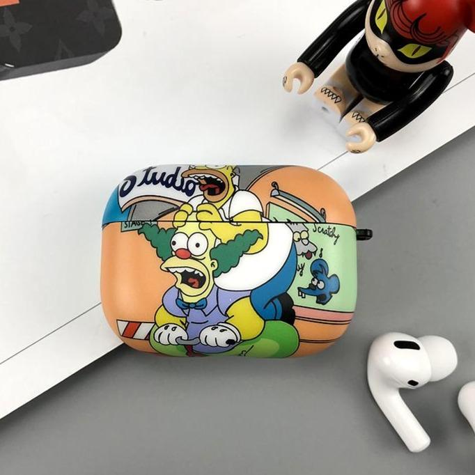 The Simpsons 'Krusty the Clown' AirPods Case Shock Proof Cover