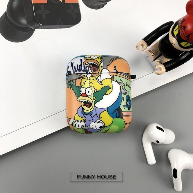 The Simpsons 'Krusty the Clown' AirPods Case Shock Proof Cover