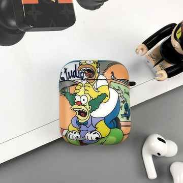 The Simpsons 'Krusty the Clown' AirPods Case Shock Proof Cover