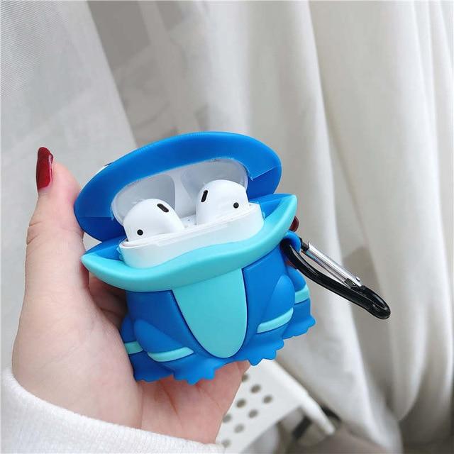 Happy Blue Lizard Premium AirPods Case Shock Proof Cover