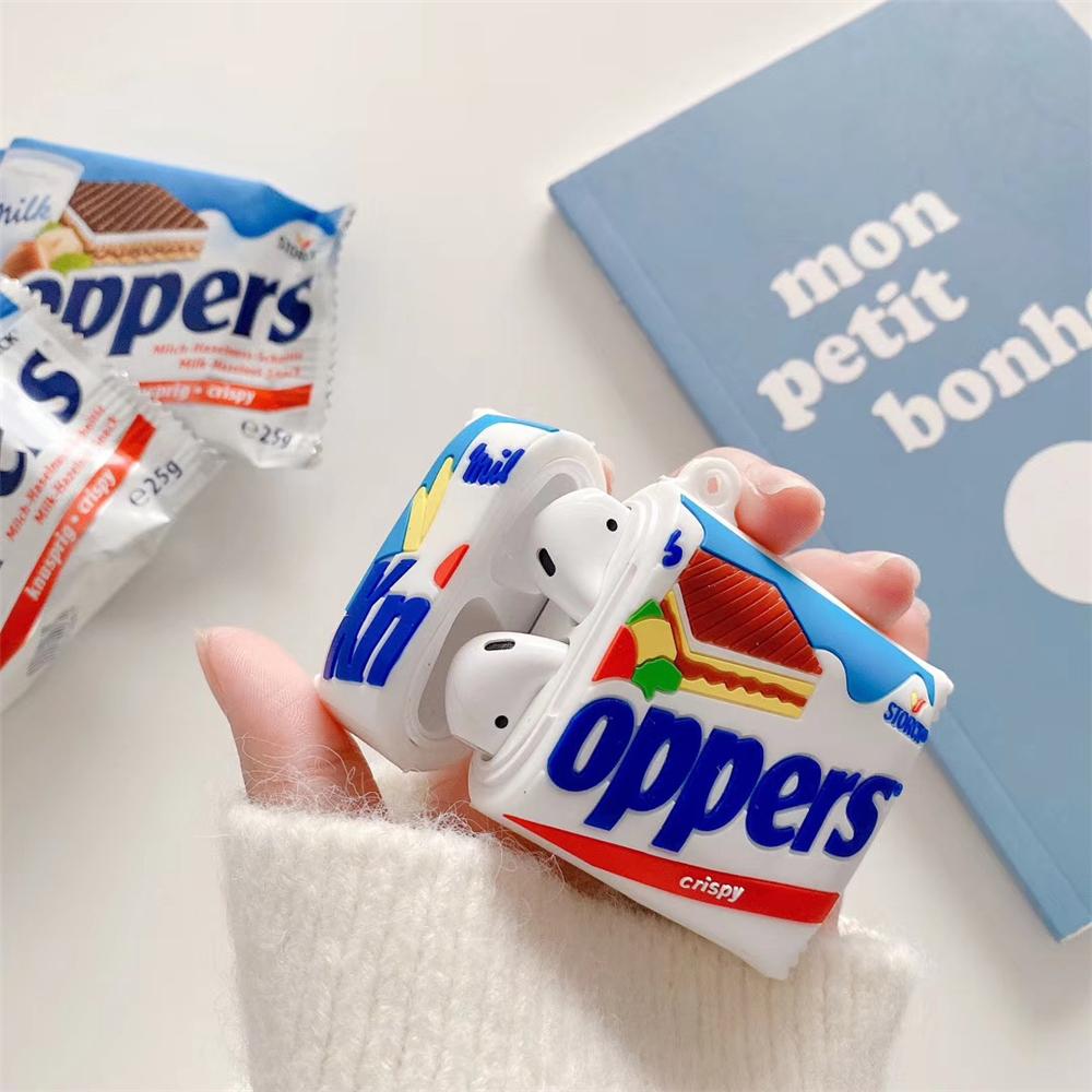 Knoppers Wafer Cookies Premium AirPods Case Shock Proof Cover