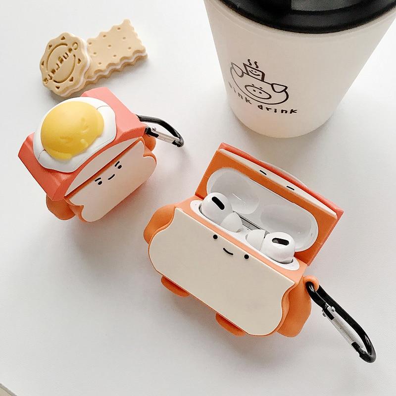 Egg Sandwhich Premium AirPods Pro Case Shock Proof Cover