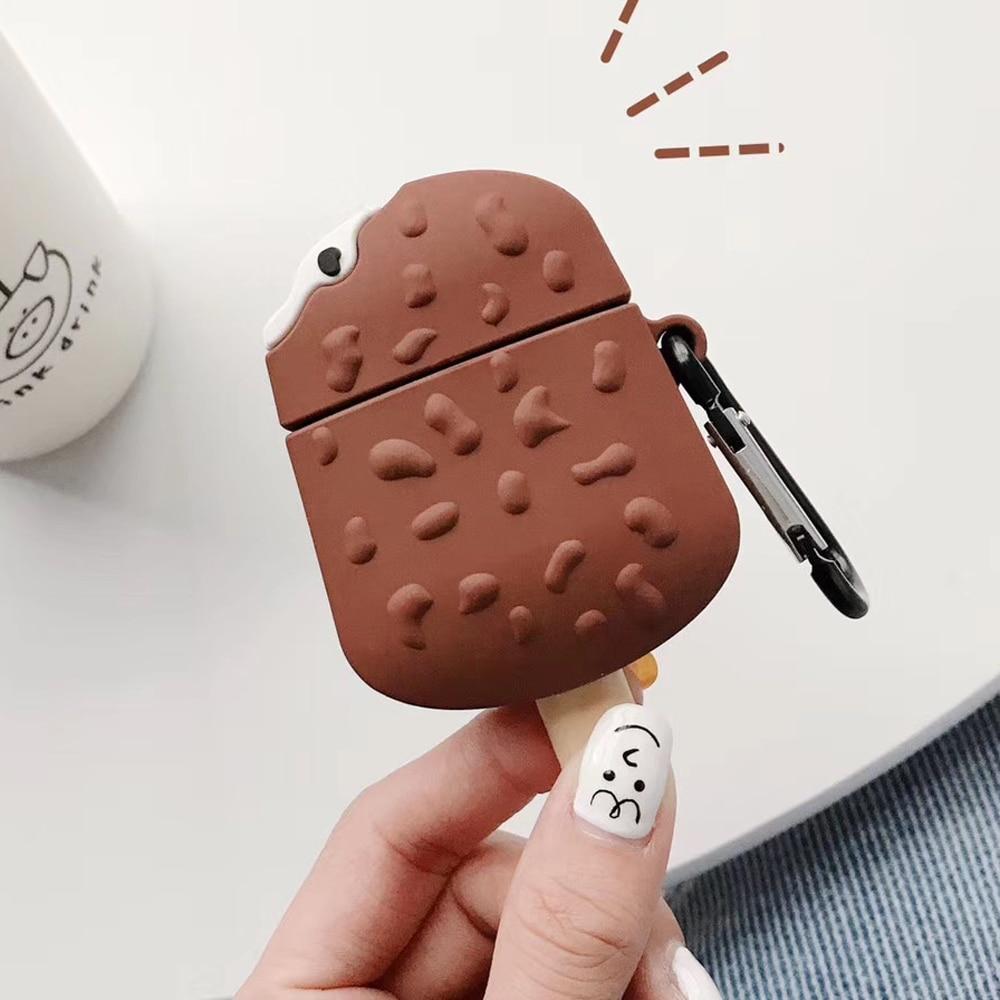 Chocolate Ice Cream Bar Premium AirPods Case Shock Proof Cover