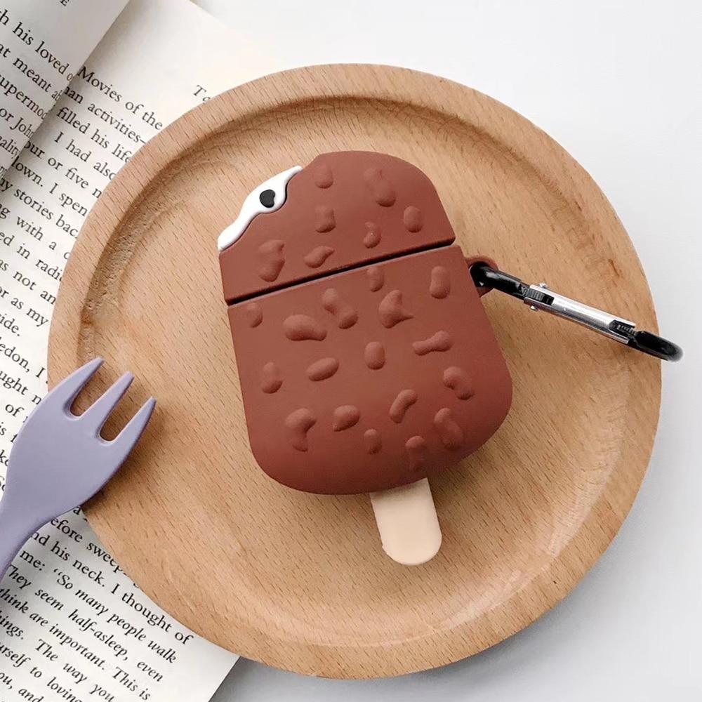 Chocolate Ice Cream Bar Premium AirPods Case Shock Proof Cover