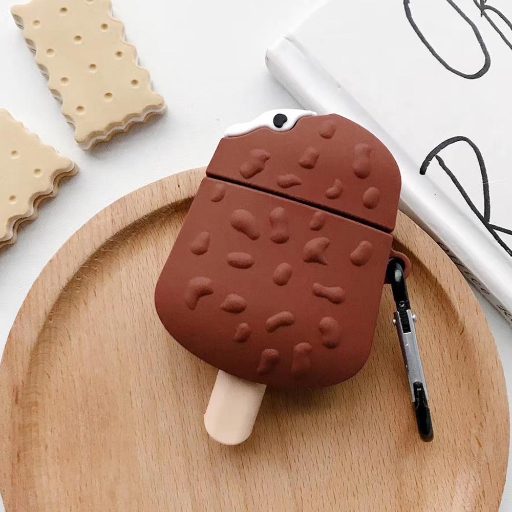 Chocolate Ice Cream Bar Premium AirPods Case Shock Proof Cover